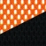 оранж/черная сетка/ткань TW-38-3/TW-11